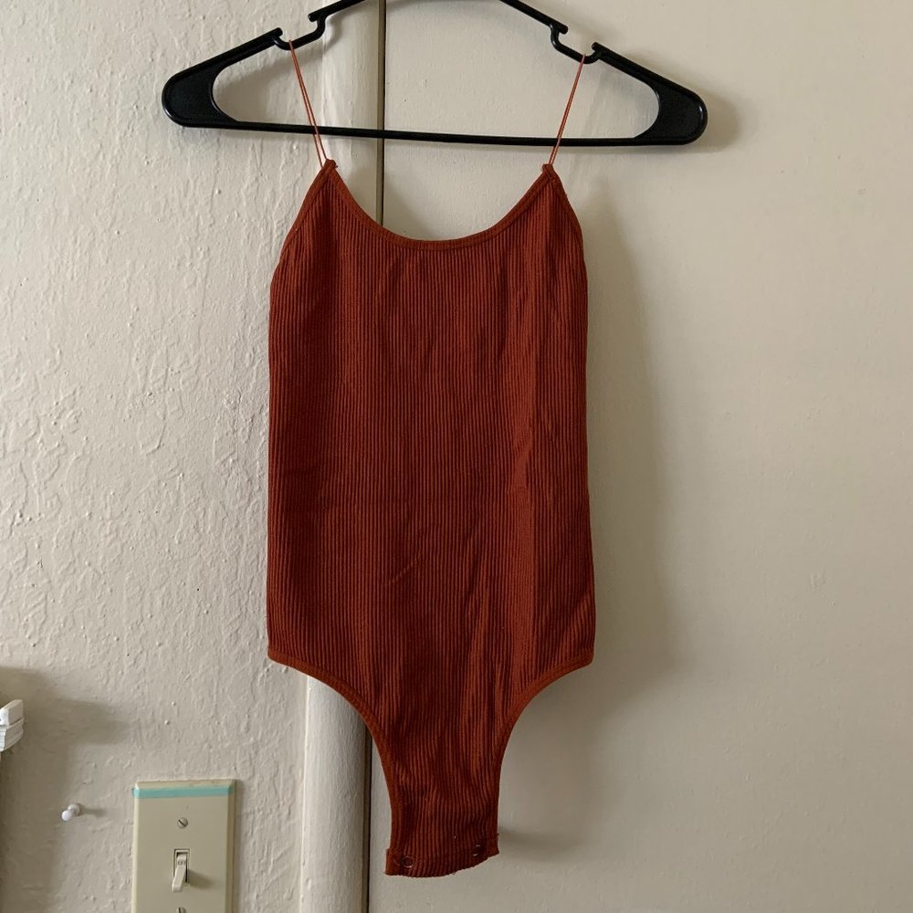Ribbed Bodysuit